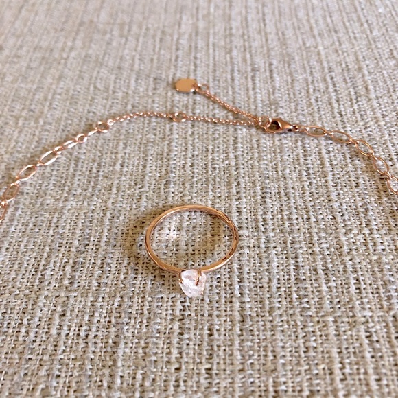 Pura Vida Crystal Cove Choker and ring - Picture 3 of 3